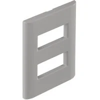 Placa 2 Postos Afastados Tramontina Giz com Suporte Fendi
