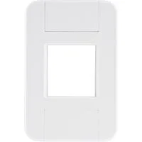 Placa 2 Postos Juntos 4x2 Tramontina Tablet Branca