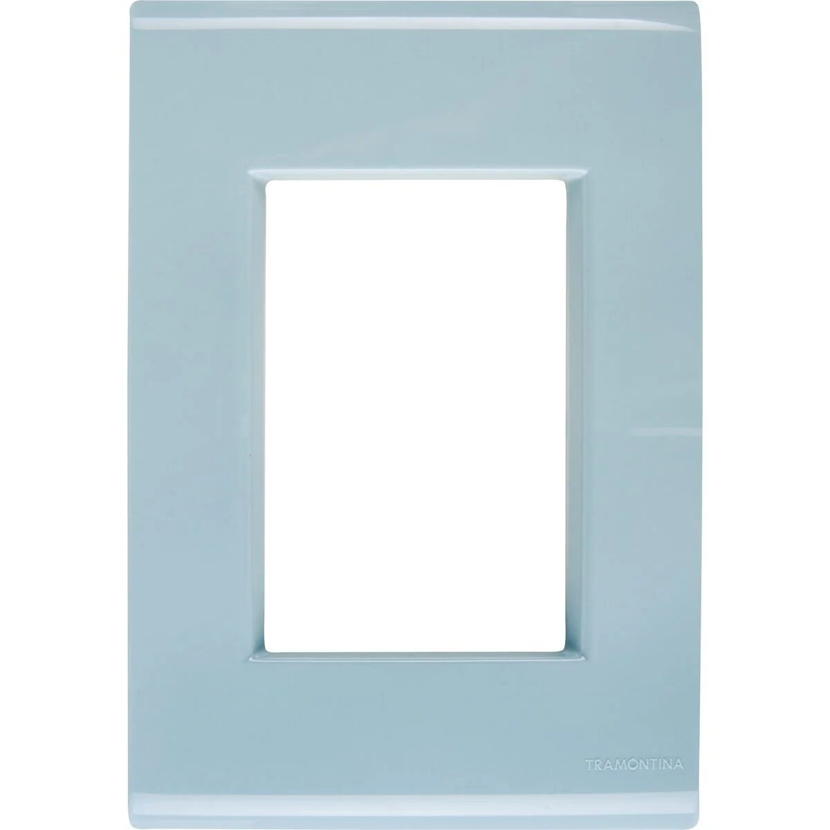 Placa 3 Postos 4x2 Tramontina Liz Azul Jeans