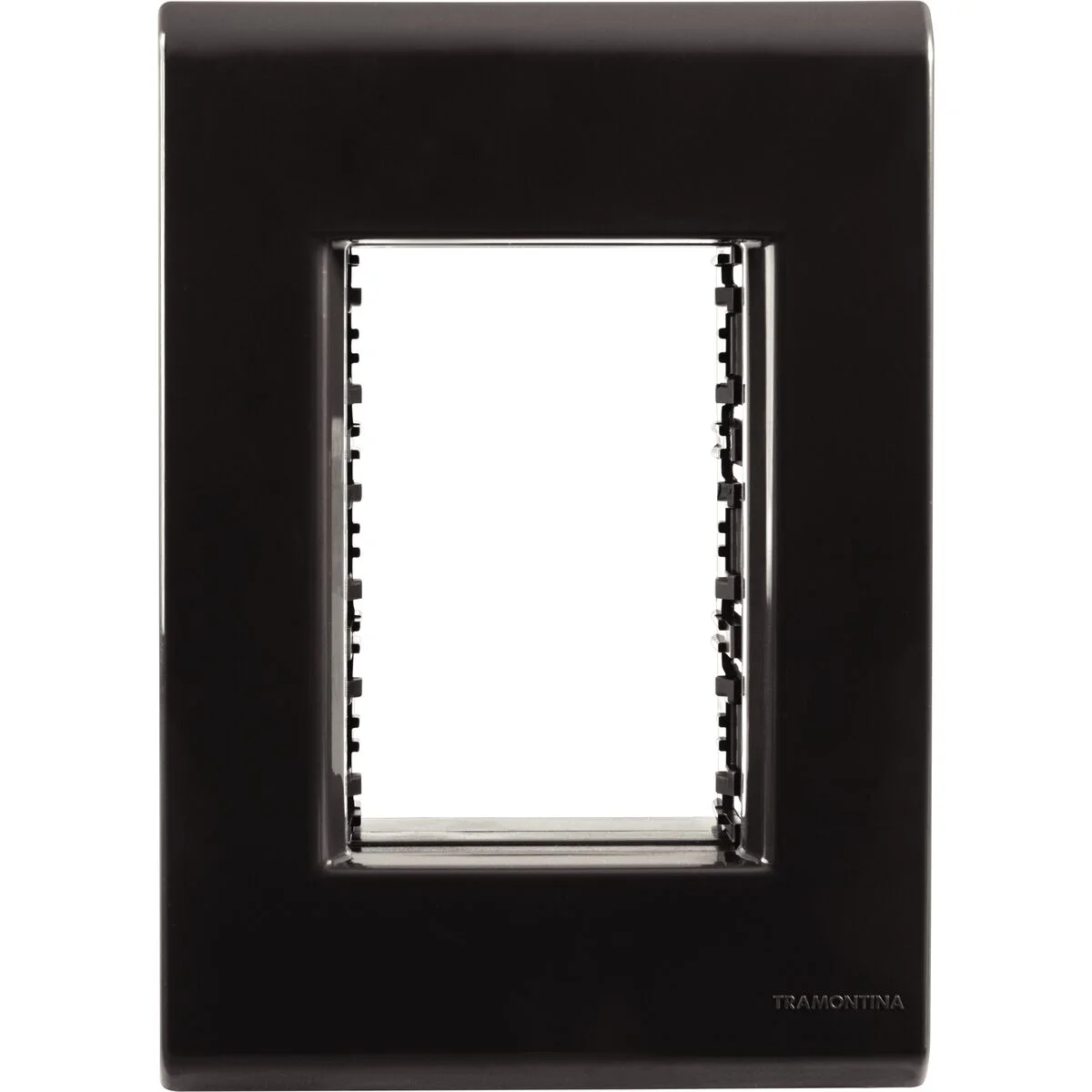 Placa 3 Postos 4x2 Tramontina Liz Grafite
