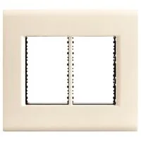 Placa 6 Postos 4x4 Tramontina Liz Bege