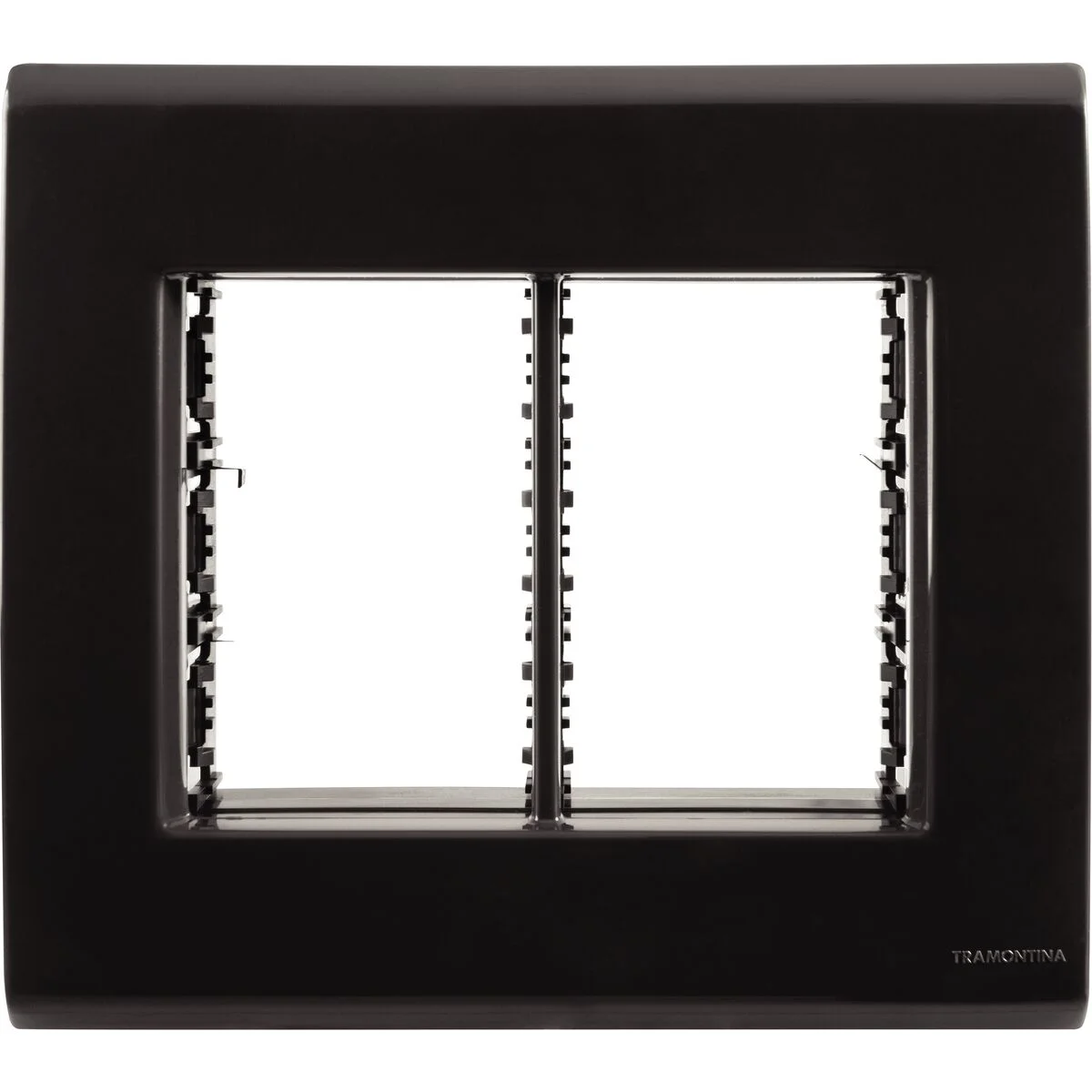 Placa 6 Postos 4x4 Tramontina Liz Grafite