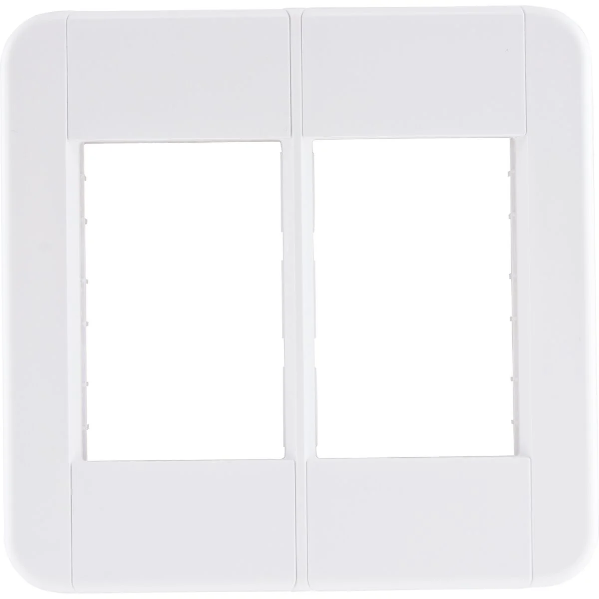 Placa 6 Postos 4x4 Tramontina Tablet Branca