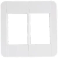 Placa 6 Postos 4x4 Tramontina Tablet Branca