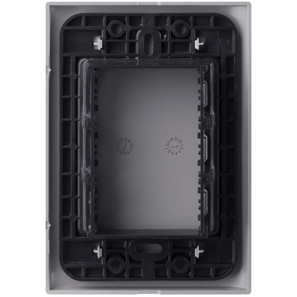 Placa Cega 4x2 Tramontina Giz com Suporte Fendi Soft Touch