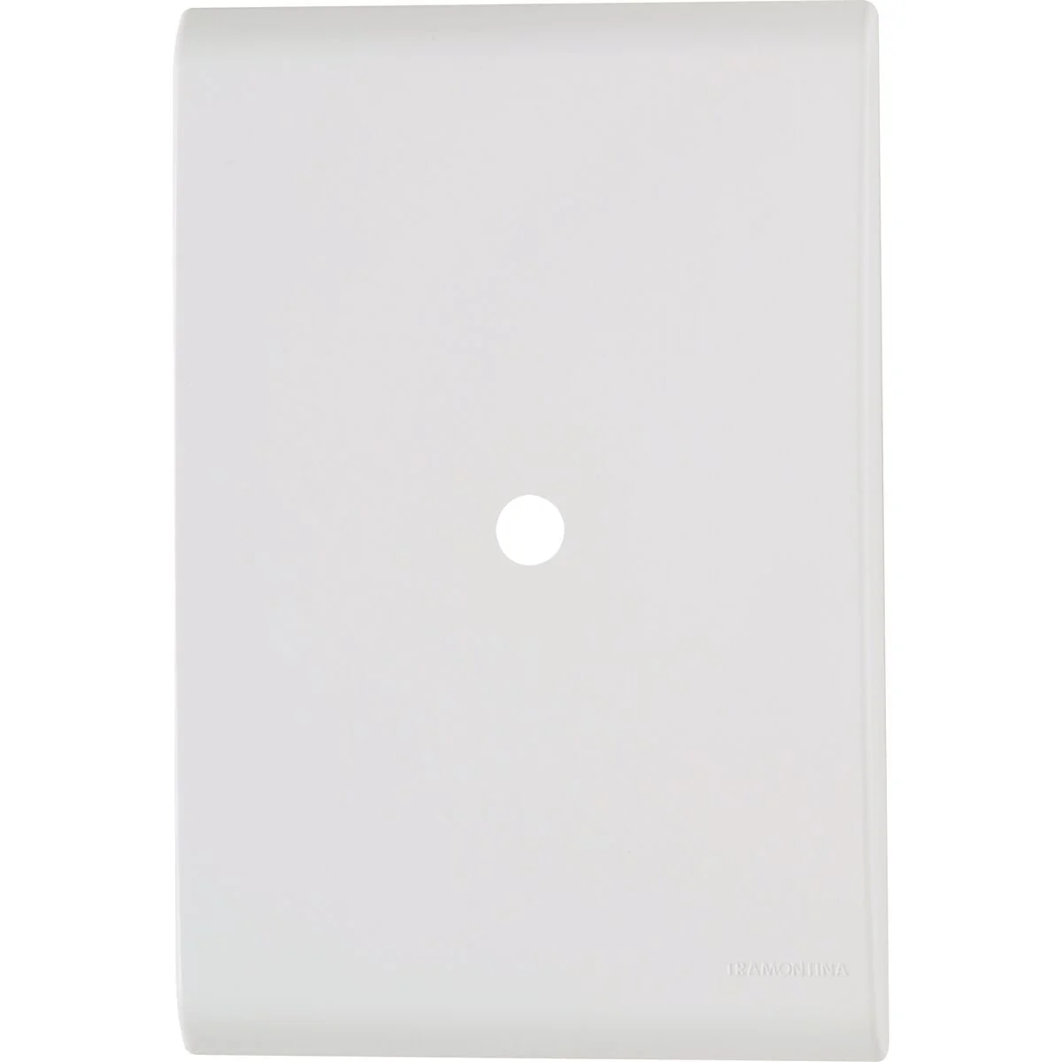 Placa com 1 Furo 9,5 mm 4x2 Tramontina Liz Branca