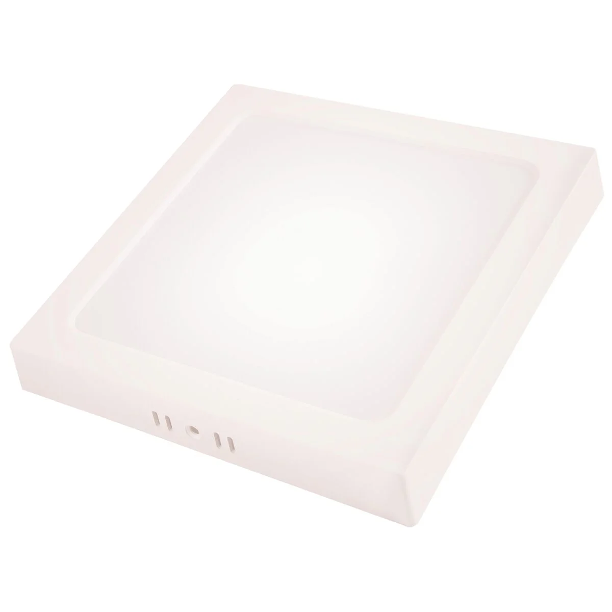 Plafon LED Tramontina Quadrado Backlight de Sobrepor 1500 lm 18 W Bivolt 4000 K Luz Neutra