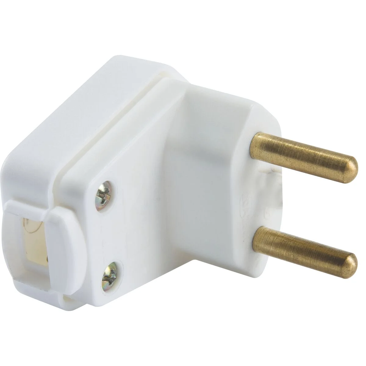 Plugue Angular 2P 250 V 10 A Tramontina Branco