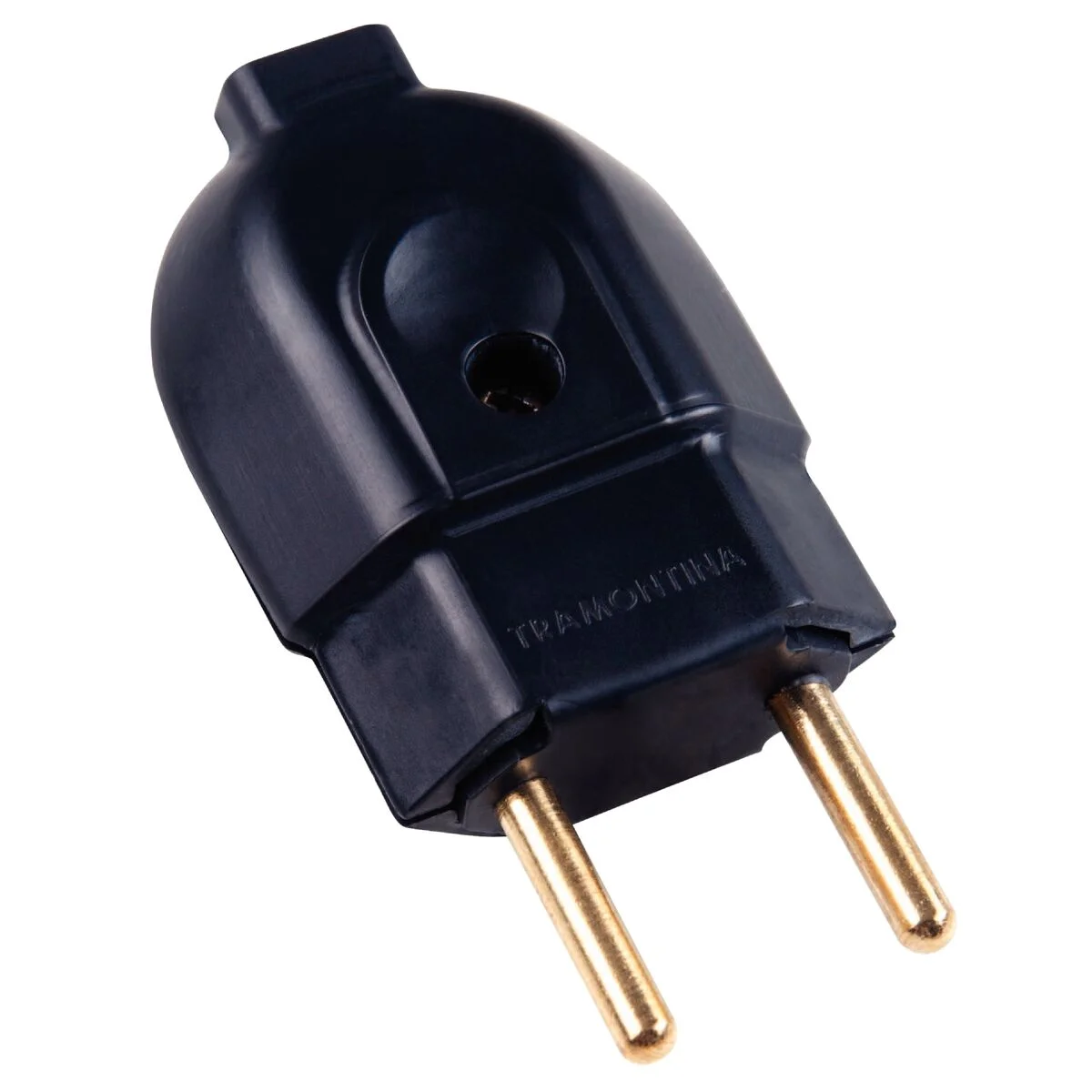 Plugue Macho 2P 20 A 250 V Tramontina Preto