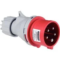 Plugue Móvel Industrial 3P+N+T 16 A 380-415 Vca 6 H Tramontina