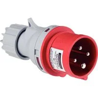 Plugue Móvel Industrial 3P+T 16 A 380-415 Vca 6 H Tramontina