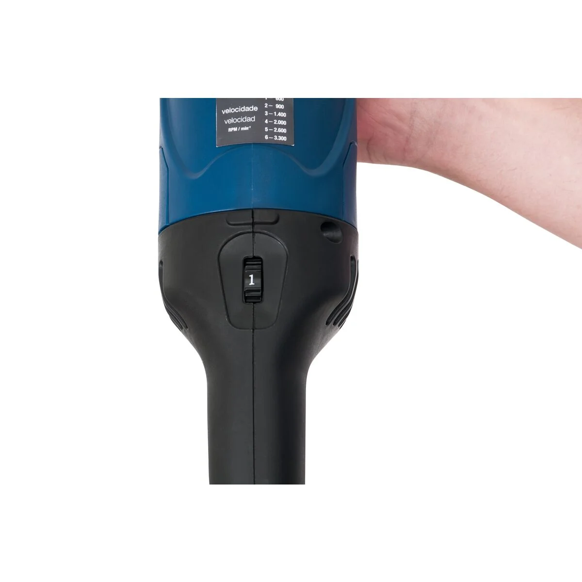 Politriz Angular 1300 W 7" 220 V Tramontina MASTER para Uso Profissional 6 Velocidades