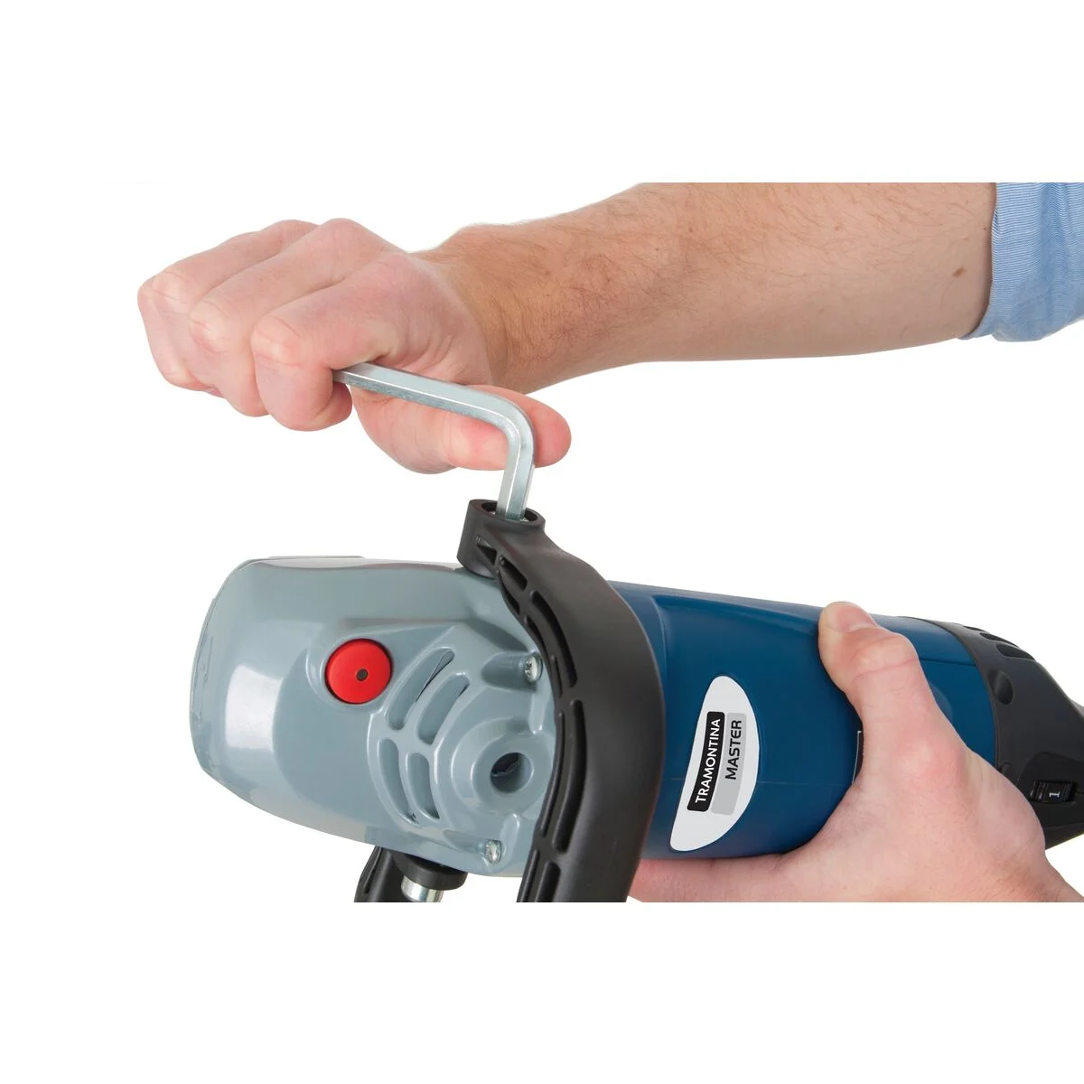 Politriz Angular 1300 W 7" 220 V Tramontina MASTER para Uso Profissional 6 Velocidades