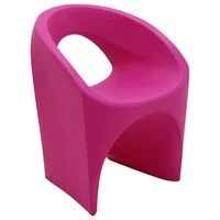 Poltrona Tramontina Jet em Polietileno Hot Pink