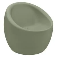 Poltrona Tramontina Oca ECO em Polietileno I''m Green Bio-Based Verde Oliva
