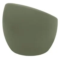 Poltrona Tramontina Oca ECO em Polietileno I''m Green Bio-Based Verde Oliva
