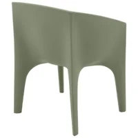 Poltrona Tramontina Paco ECO em Polietileno I''m Green Bio-Based Verde Oliva