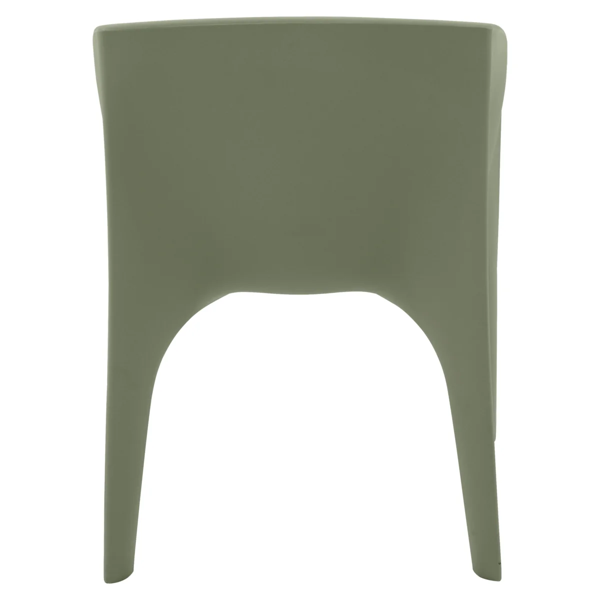 Poltrona Tramontina Paco ECO em Polietileno I''m Green Bio-Based Verde Oliva