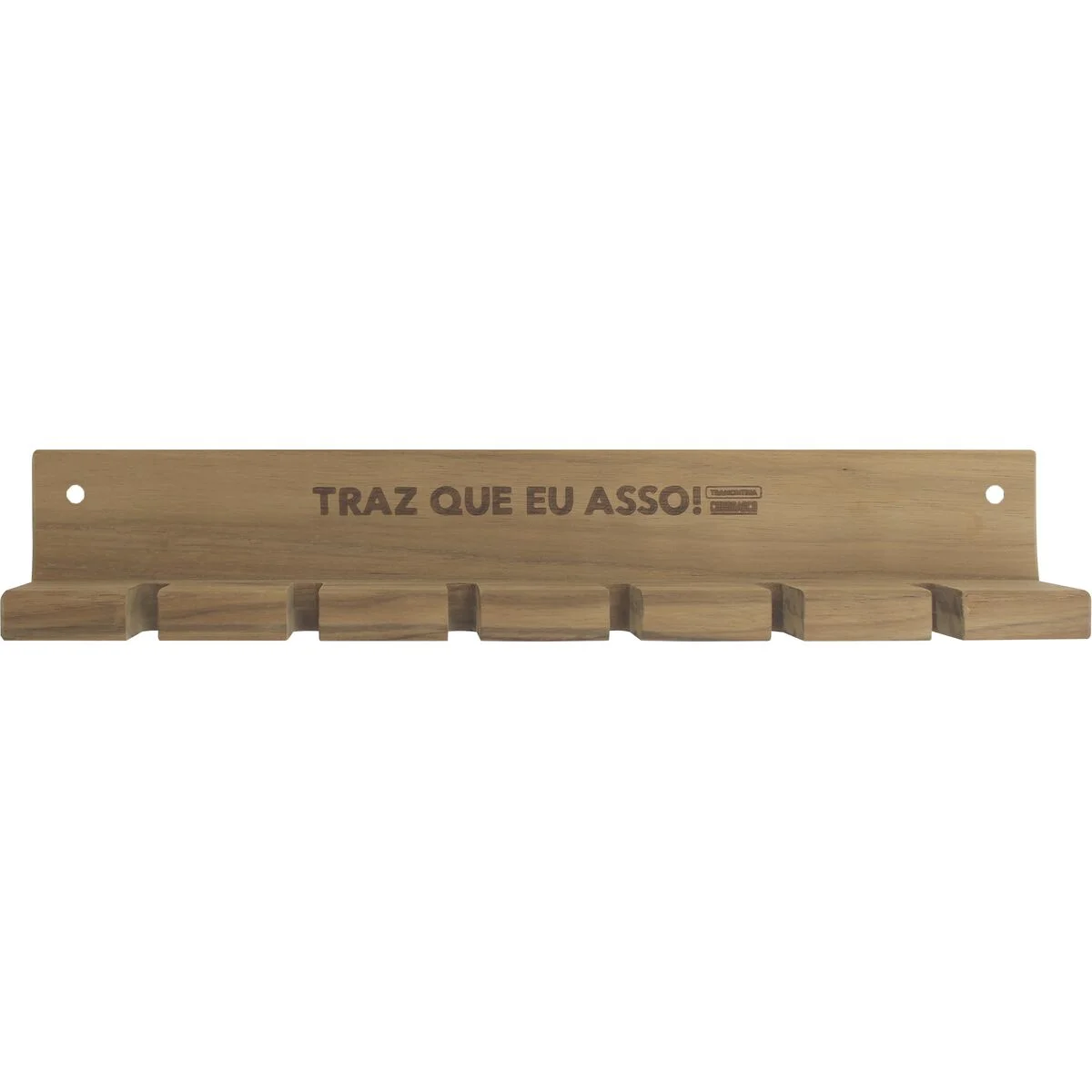 Porta Espeto Tramontina em Madeira Teca FSC