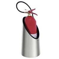 Porta-Extintor Tramontina Supremo em Aço Inox com Acabamento Acetinado