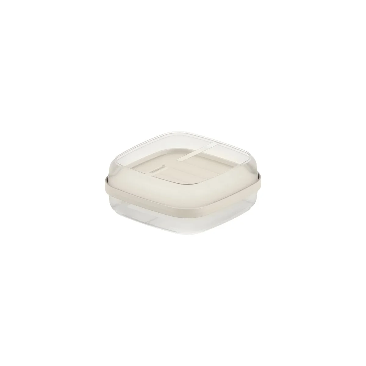 Porta-Frios Tramontina MixColor em Polipropileno Cinza com Tampa Transparente 1,3 L