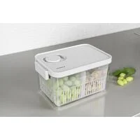 Pote Organizador de Geladeira Tramontina Organizzare com Controle de Umidade 2,8 L