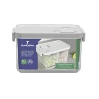 Pote Organizador de Geladeira Tramontina Organizzare com Controle de Umidade 2,8 L