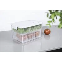 Pote Organizador de Geladeira Tramontina Organizzare com Controle de Umidade 6,2 L