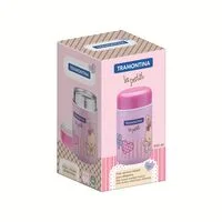 Pote Térmico Tramontina Le Petit Rosa 400 ml