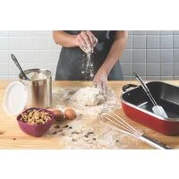 Pote Tramontina Cucina em Aço Inox para Mantimentos com Tampa Plástica 16 cm 3,4 L