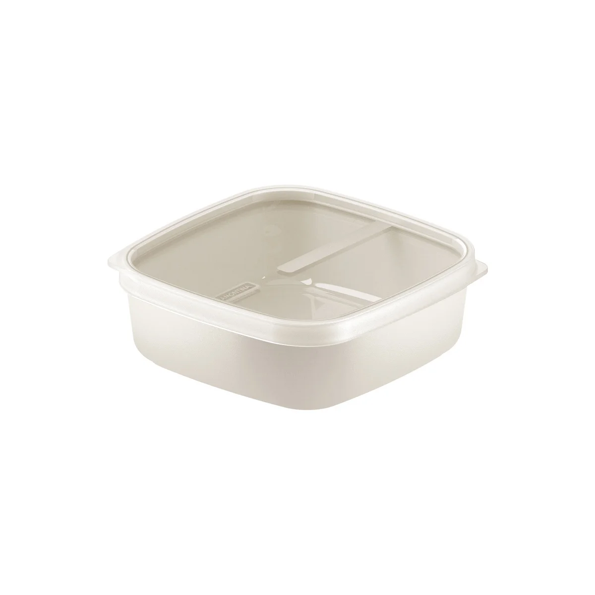 Pote Tramontina MixColor em Polipropileno Algodão com Tampa Transparente 1,1 L
