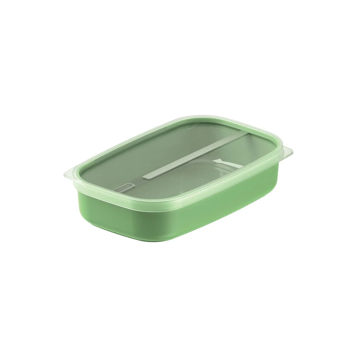 Pote Tramontina MixColor em Polipropileno Verde Sálvia com Tampa Transparente 1,7 L