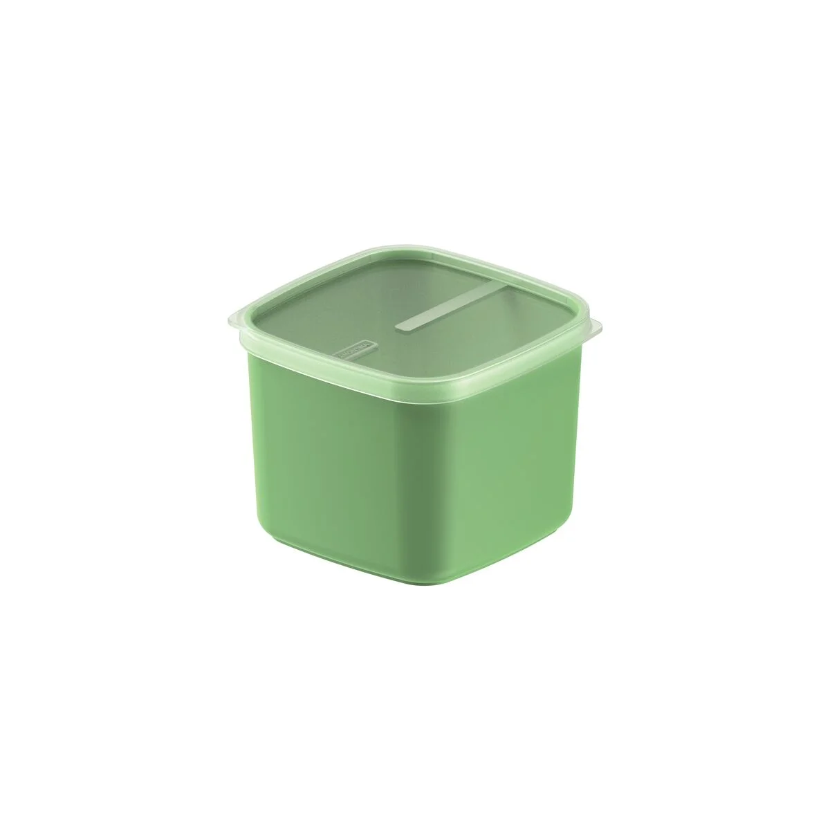Pote Tramontina MixColor em Polipropileno Verde Sálvia com Tampa Transparente 2,7 L