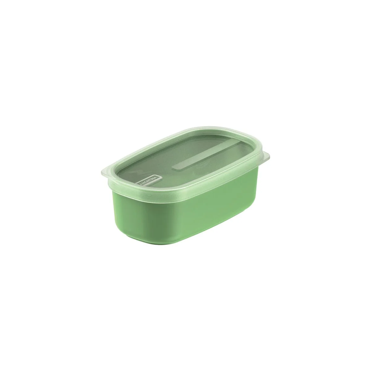 Pote Tramontina MixColor em Polipropileno Verde Sálvia com Tampa Transparente 650 ml