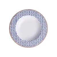 Prato Fundo Tramontina Abstratta em Porcelana Decorada 23 cm