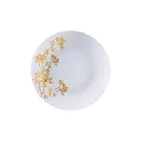 Prato Fundo Tramontina Amarilis em Porcelana Decorada 22 cm