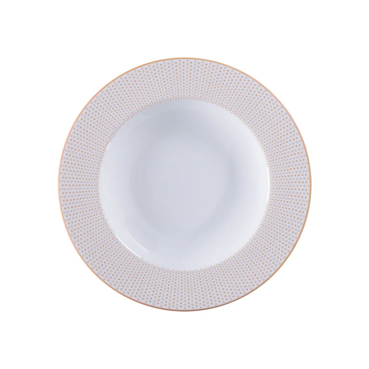 Prato Fundo Tramontina Aurum em Porcelana Decorada 23 cm
