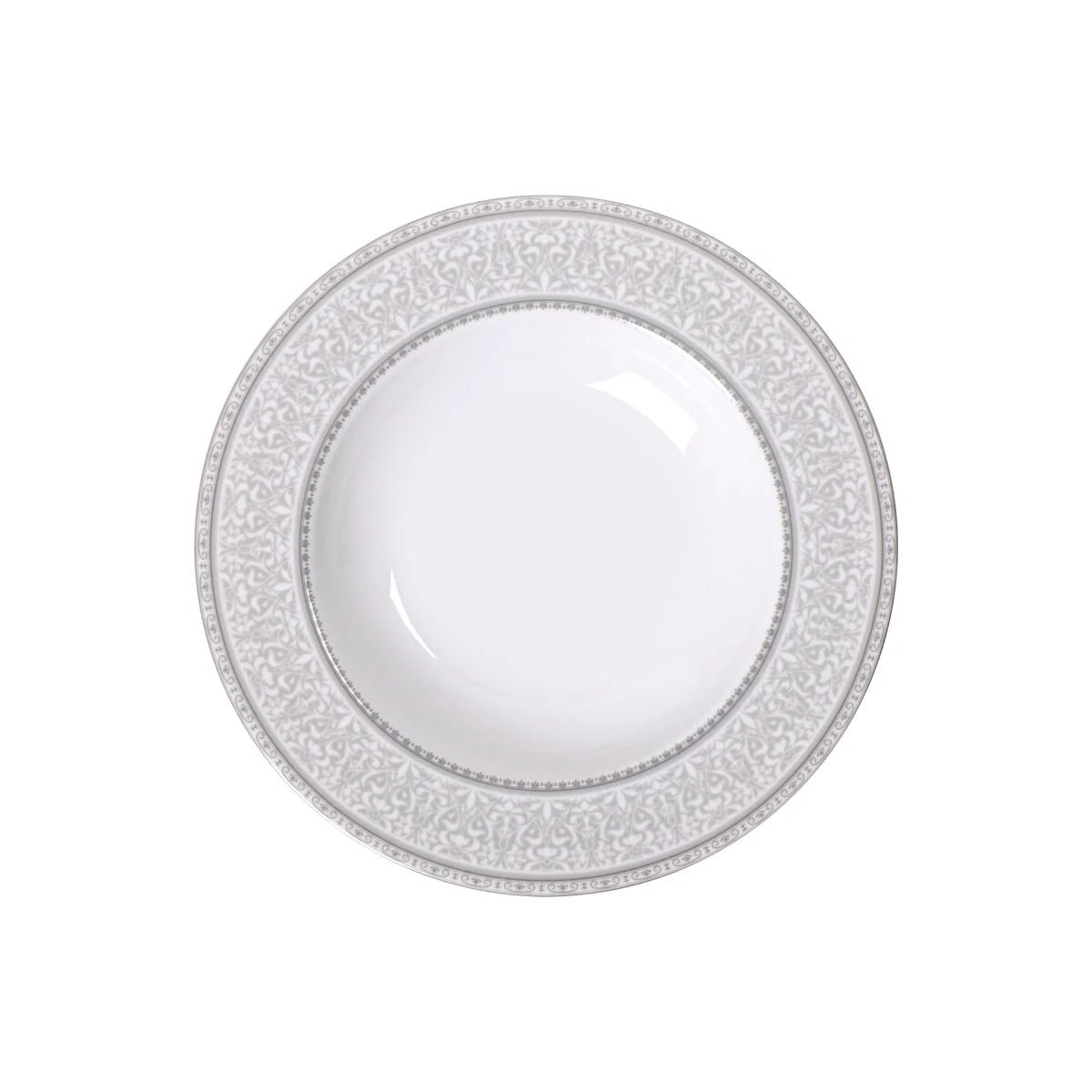 Prato Fundo Tramontina Gabrielle em Porcelana Decorada 23 cm