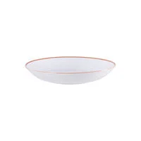 Prato Fundo Tramontina Jeri Mocha em Porcelana 22cm