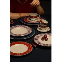 Prato Fundo Tramontina Lazuli em Porcelana Decorada 23 cm