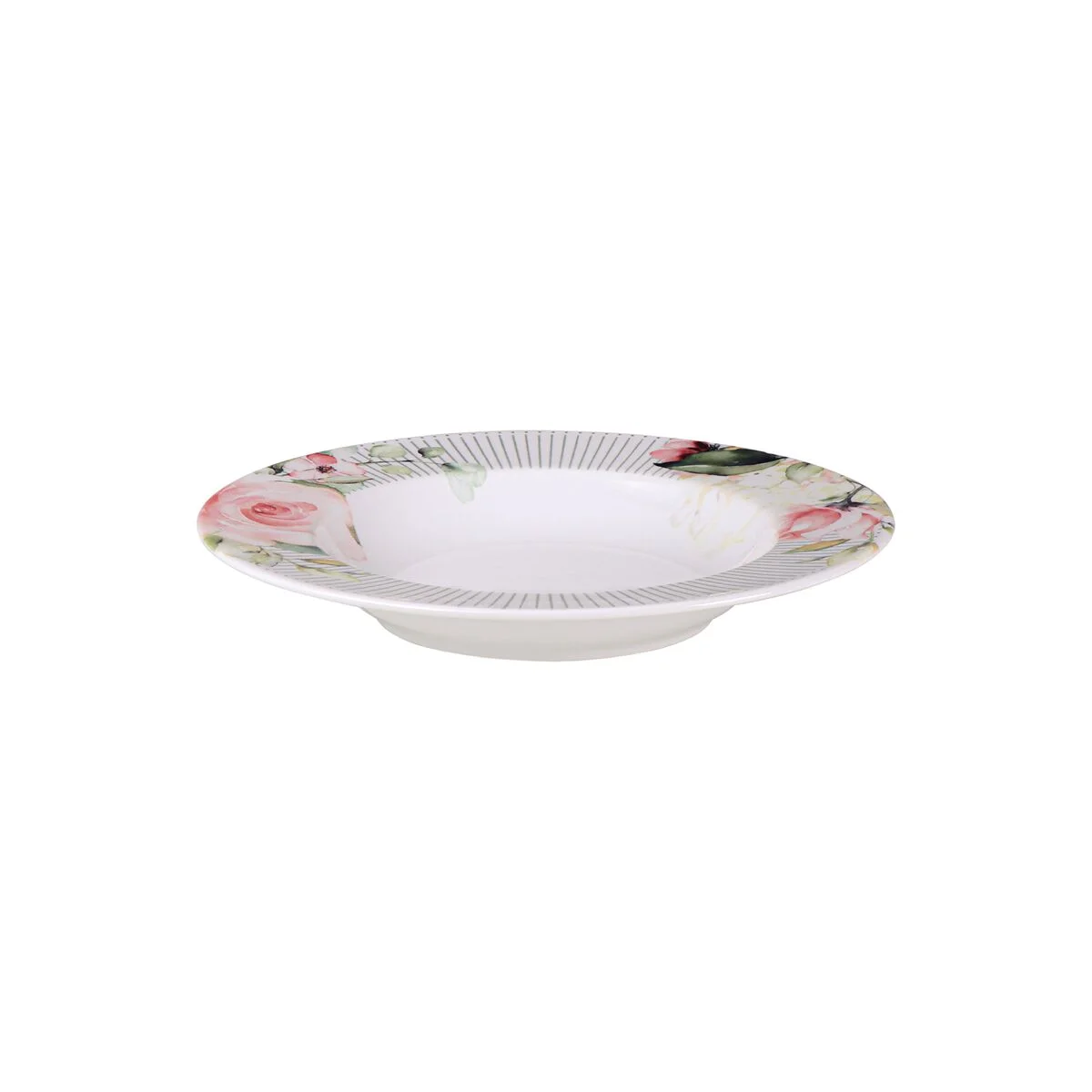 Prato Fundo Tramontina Ornatta em Porcelana Decorada 23 cm