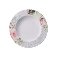Prato Fundo Tramontina Ornatta em Porcelana Decorada 23 cm