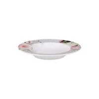 Prato Fundo Tramontina Ornatta em Porcelana Decorada 23 cm