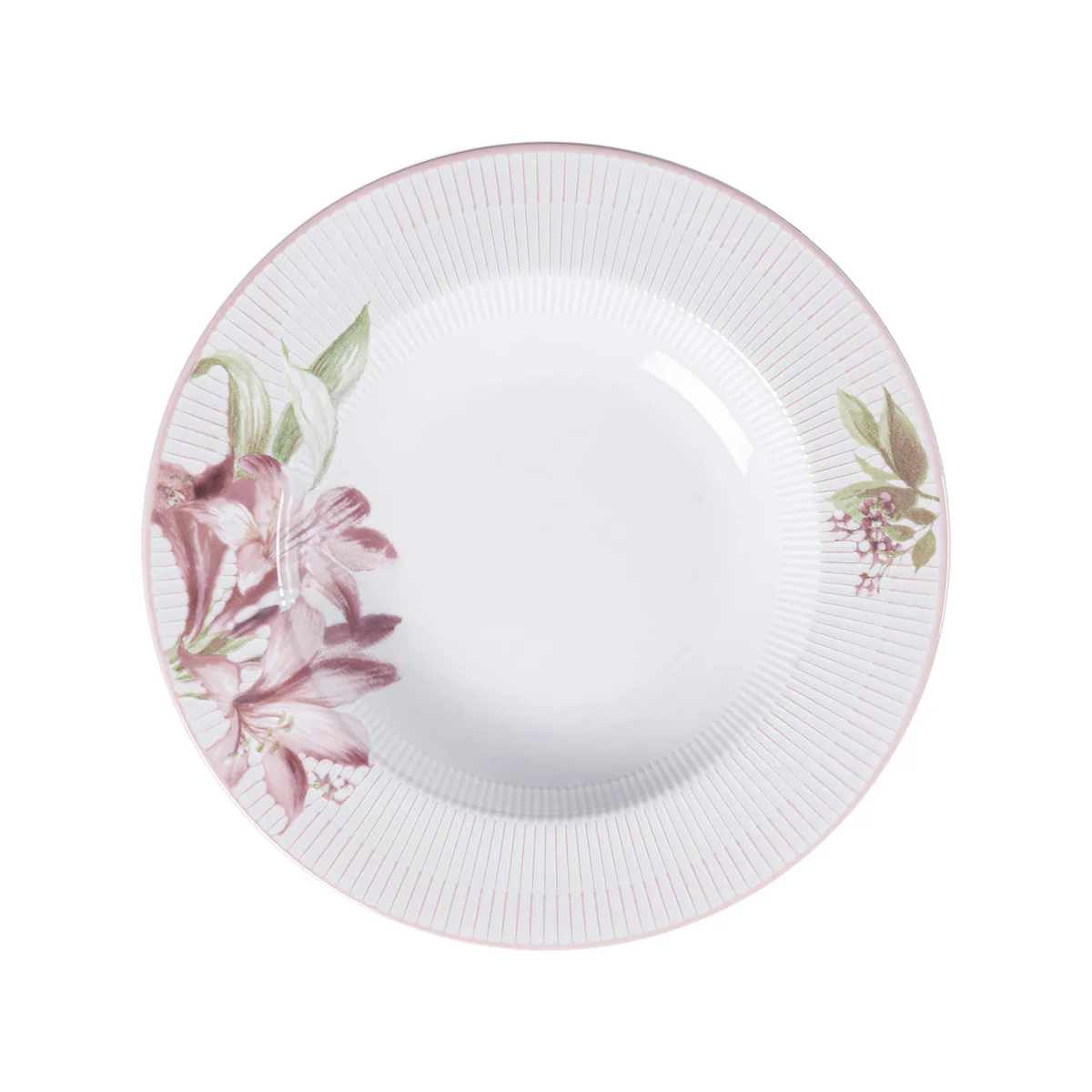Prato Fundo Tramontina Poème em Porcelana Decorada 23 cm