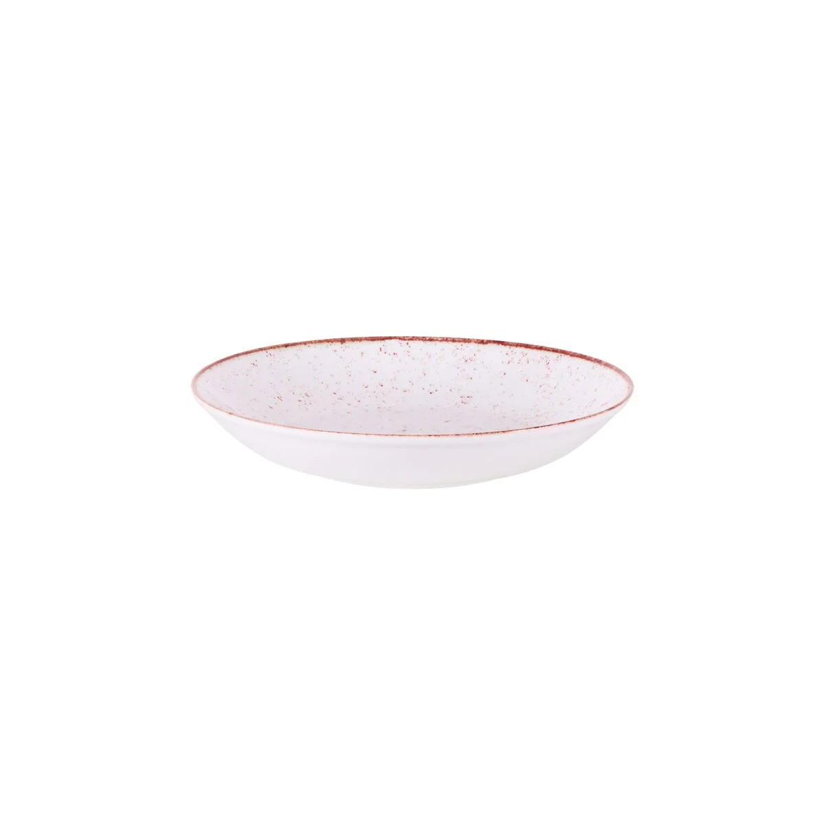 Prato Fundo Tramontina Rústico Marrom em Porcelana Decorada 22 cm