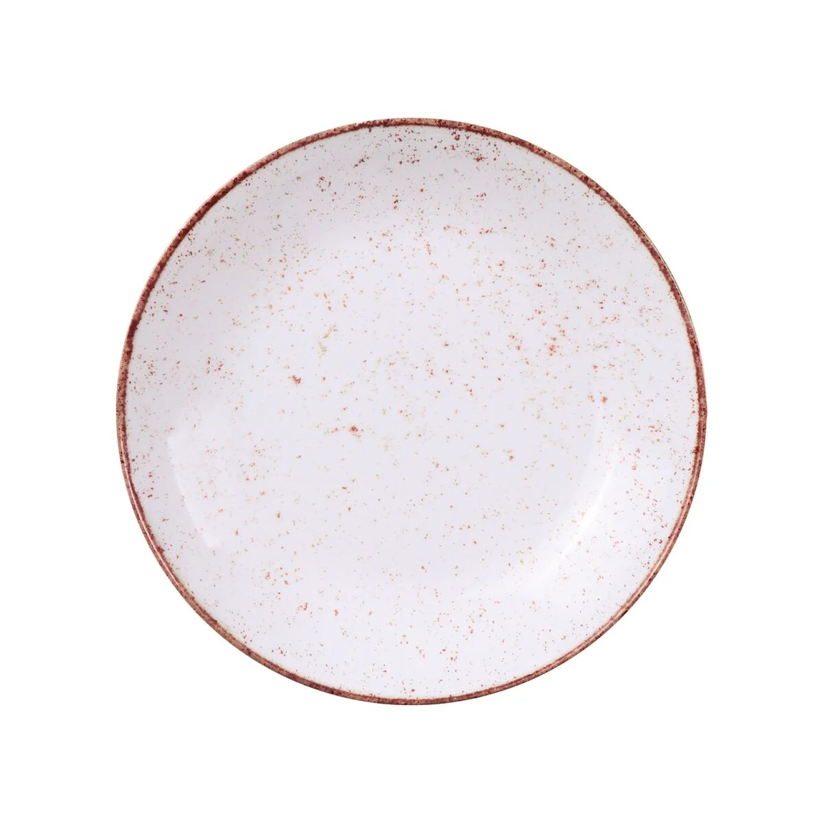 Prato Fundo Tramontina Rustico Marrom MaxForce em Porcelana 25 cm