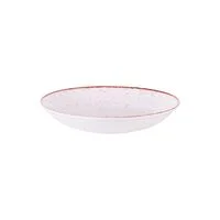 Prato Fundo Tramontina Rustico Marrom MaxForce em Porcelana 25 cm