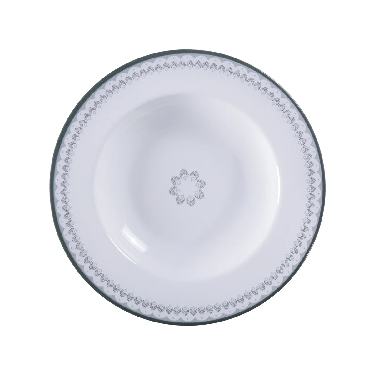 Prato Fundo Tramontina Zenith em Porcelana Decorada 23 cm