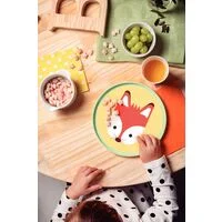Prato Infantil Tramontina Baby Friends em Polipropileno Verde