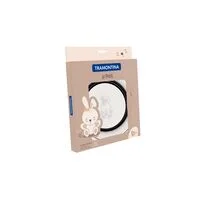 Prato Infantil Tramontina Le Petit em Aço Inox Coelhinho 23 cm